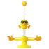 Cat Spring Interactive Chasing Feather Toys